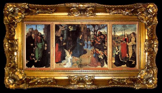 framed  Hugo van der Goes The Portinari Triptych, ta009-2